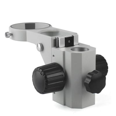 Microscope Accessories Kit Black/white 76mm Diameter Adjustable Microscope Stand Holder Bracket Stereo Zoom Microscope Trinocular Binocular Microscope Articulating Arm Microscope Slides ( Color : 25mm