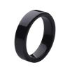 DirectNine Basics CUID Smart Ring for 13.56mHz Rewritable Replicable Mifare 1K S50 and FM1108 Card Full Ceramic Ring (White, US#6) view 1