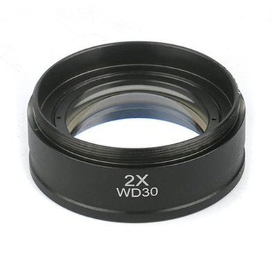 Joebo Microscope Kit 0.3X/0.5X/0.7X/0.75X/1X/1.5X/2X Microscope Auxiliary Objective Lens 1-7/8"" 48mm Thread Microscope Lens Adapters (Color : 2X)