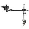 JOEBO Microscope Kit Adjustable Articulating Arm Clamp Bracket 50mm 76mm C Mount Lens Holder Video Camera Trinocular Microscope Tripod Supporter Microscope Lens Adapters (Color : 50MM Full Set) view 3
