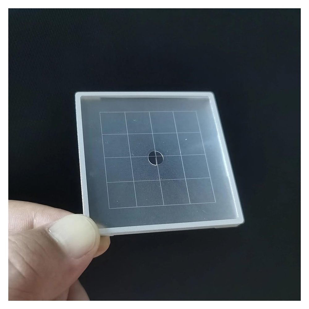 JOEBO Microscope Kit Bright Split-Image Screen for 500 501CM 503CX with Grid Microscope Lens Adapters