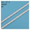 FEILUDE 2pcs LED Backlight Strip 40 LED Fit for Sam Sung 55 "TV UN55NU7300F UE55NU7105 AOT_55_NU7300_NU7100 55NU710C BN96-45913A BN61-15485A view 3