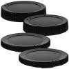 DirectNine Basics Camera Rear Lens Cap,4pcs Body Cap Cover Camera Lens Protector Caps Compatible for Nikon Z Series, 6.90X6.90X1.10CM, Black, D713BV04UDUQ11P285 view 1