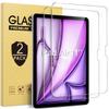 [2 Pack] Gjinniuk Screen Protector for iPad Air 11 2026/2025/2024 (Air 8th/7th/6th Generation M4/M3/M2) Model:A3460/A3266,A3267,A2902, A2903, Tempered Glass Film Guard for iPad Air 11-inch Anti-Scratch Pencil & Case Compatible HD Clear view 1