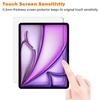 [2 Pack] Gjinniuk Screen Protector for iPad Air 11 2026/2025/2024 (Air 8th/7th/6th Generation M4/M3/M2) Model:A3460/A3266,A3267,A2902, A2903, Tempered Glass Film Guard for iPad Air 11-inch Anti-Scratch Pencil & Case Compatible HD Clear view 4