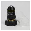 JOEBO Microscope Kit 195 Black Achromatic 4X 10X 20X 40X 60X 100X Microscope Optics Lens RMS 20.2mm Parts Microscope Lens Adapters (Color : 10X) view 1