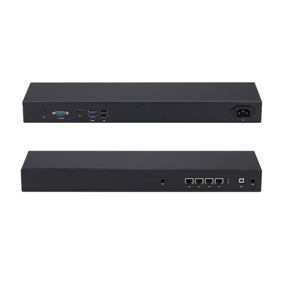 Qotom Mini PC 1U Rack Core i3-5005U Processor 8GB RAM 256GB SSD 4X i210 1G LAN Ports