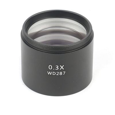 Joebo Microscope Kit 0.3X/0.5X/0.7X/0.75X/1X/1.5X/2X Microscope Auxiliary Objective Lens 1-7/8"" 48mm Thread Microscope Lens Adapters (Color : 0.3X)