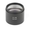 Joebo Microscope Kit 0.3X/0.5X/0.7X/0.75X/1X/1.5X/2X Microscope Auxiliary Objective Lens 1-7/8"" 48mm Thread Microscope Lens Adapters (Color : 0.3X) view 1