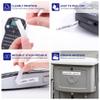 6X 45013 White + 3X 45018 Yellow Compatible Dymo D1 Label Tape 1/2 Inch x 23Ft Replace DYMO Label Maker Refills d1 view 4