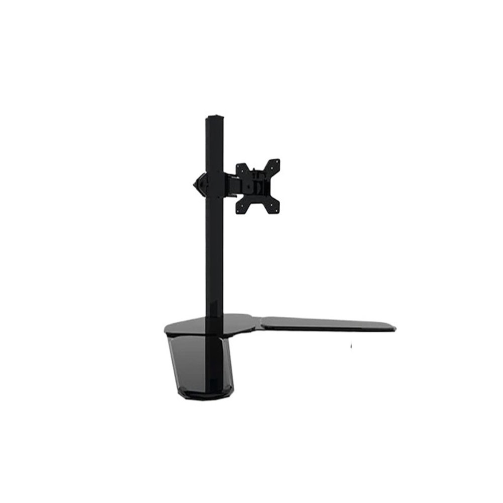 AVXANKTG MD6501 Fully Motion 360 Degree Single Monitor Stand 10"-27" LCD LED Monitor Mounting Bracket Desktop Stand Each Head Bears 8kg