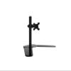 AVXANKTG MD6501 Fully Motion 360 Degree Single Monitor Stand 10"-27" LCD LED Monitor Mounting Bracket Desktop Stand Each Head Bears 8kg view 1