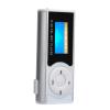 Portable MP3 Player, Mini MP3 Music Player, Flashlight Mini BackClip LCD Mini Screen Music Media Player, for Running, Sports view 3