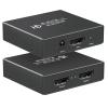 LinSeek 4K 1x2 HDMI Splitter1 in 2 Out, 2 Port Powered hdmi Splitters 4K@30Hz Dual Monitors Duplicate/Mirror (Not Extend) for PS4 /HDTV/Projector view 1
