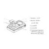 JOEBO Microscope Kit 30x 60x Magnifier LED Portable Magnifying Jeweler Microscope Microscope Lens Adapters view 3