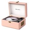 CD Player Portable for Home with Upgraded Speakers Bluetooth in/Out Rechargeable Desktop CD Player with LED Screen Boombox Music Player Peach Pink view 1