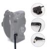 GMBYLBY Black D-Tap to DC5.5x2.1MM Coiled Cable for Bmcc Bmpc Cameras Power Wire Convenient to Expand and Use Coiled Cable view 2