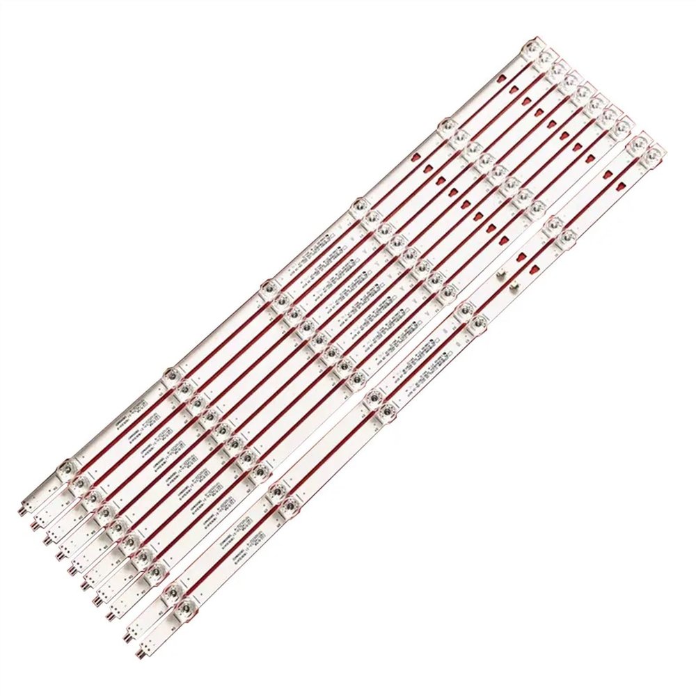 UFDIPLMY 20PCS/2TV LED Strip Compatible with MI L58M5-4C LED58D06A-ZC29AG-07E LED58D06A-ZC29AG-05 30358006004 LED58D06B WR58UX4019 JVC LT-58MAW595 (Color : 10PCS(1TV))