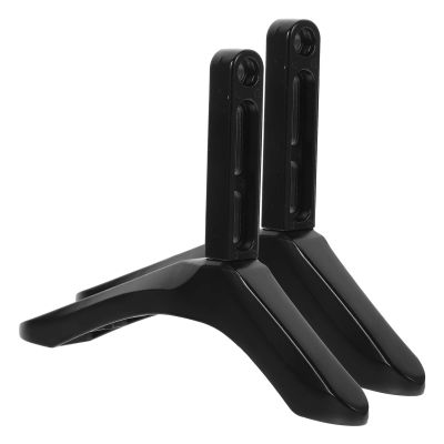 AVXANKTG 1 Set of TV Cabinet TV mounting Bracket LED Iron Base Aluminum Alloy Desktop Base Bracket TV 32-65 inches