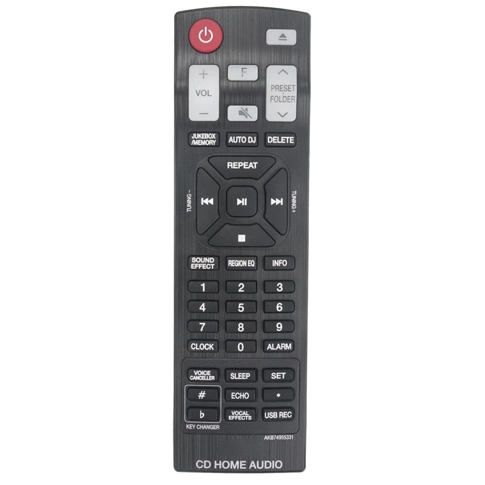 GMBYLBY AKB74955331 Remote Control Replace for Stereo Hi-Fi System OJ98 CJ98 NJ98F CJ87 CJS87F CJS98F CJ88 CJS88F Replacement Remote Control for Stereo Hi-Fi System OJ98 CJ98 NJ98F CJ87