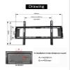 CUFTOBJM D Type Mount 50kg 32"" 37"" 46"" 50"" 63"" 65"" Slim LCD TV Wall Mount Rotating LED TV Bracket Shelf, PTB-6064F view 3