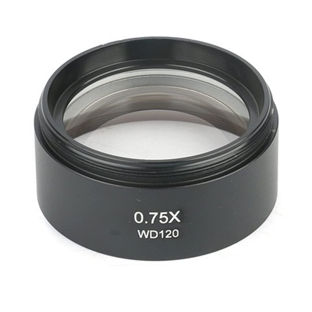Joebo Microscope Kit 0.3X/0.5X/0.7X/0.75X/1X/1.5X/2X Microscope Auxiliary Objective Lens 1-7/8"" 48mm Thread Microscope Lens Adapters (Color : 0.75X)