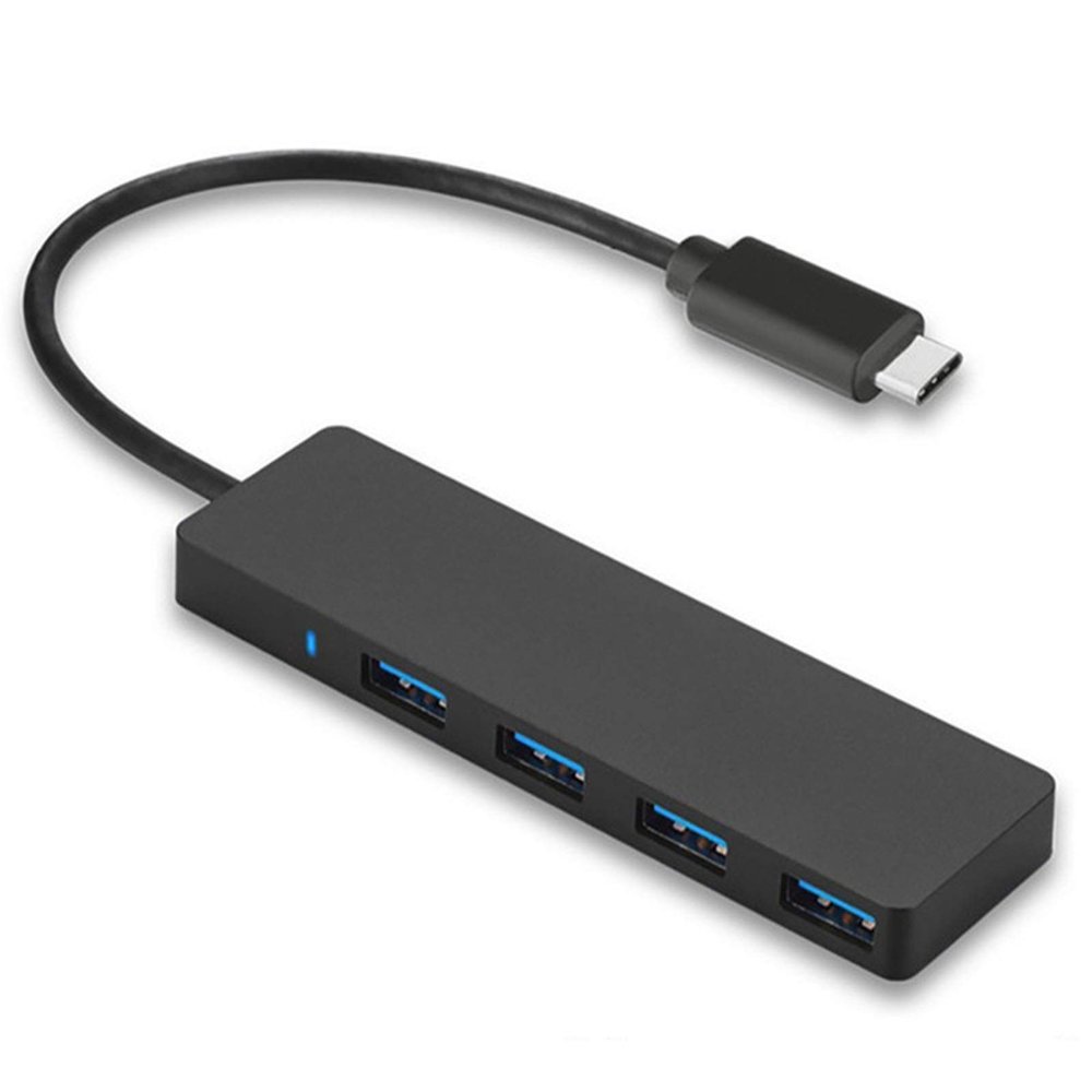 USB 3.0 Hub USB 3.0 Adapter with 4 USB 3.0 Ports High Speed Data Hub Compatible with MacBook Pro USB 3.0 Devices