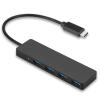 USB 3.0 Hub USB 3.0 Adapter with 4 USB 3.0 Ports High Speed Data Hub Compatible with MacBook Pro USB 3.0 Devices view 1