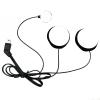 10Pin Headset Scooter Headphones Hands Free Talking Connect to MP3 Music Play Calls Motorcycle Helmets view 3