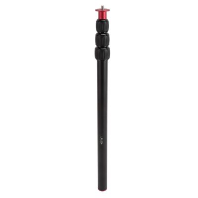 TYTOGE Extension Selfie Stick 4 Section Aluminum Alloy 11lb Load Bearing with 1/4inch Screw Selfie Extension Pole for Tripods Monopods Phone Stabilizers