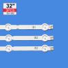 UFDIPLMY LED Backlight Strip Compatible with LG 32'' ROW2.1 Rev TV 32ln541v 32LN540V 32ln541u 6916L-1437A 6916L-1438A 6916L-1204A 6916L-1426A 7-LEDs view 3