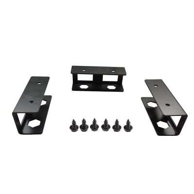 GMBYLBY Under Desk Laptop Holder Mount with Screw Under Desk Laptop Mount Bracket Under Table for Laptop Keyboard Laptop Mount for Desk Notebook Stand Holder, Black