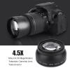 LOCADENCE 52mm 0.45X Wide Angle Universal Conversion Macro Lens, Professional Optical Glass Wide Angle Macro Lens for DSLRS Digital Cameras view 2
