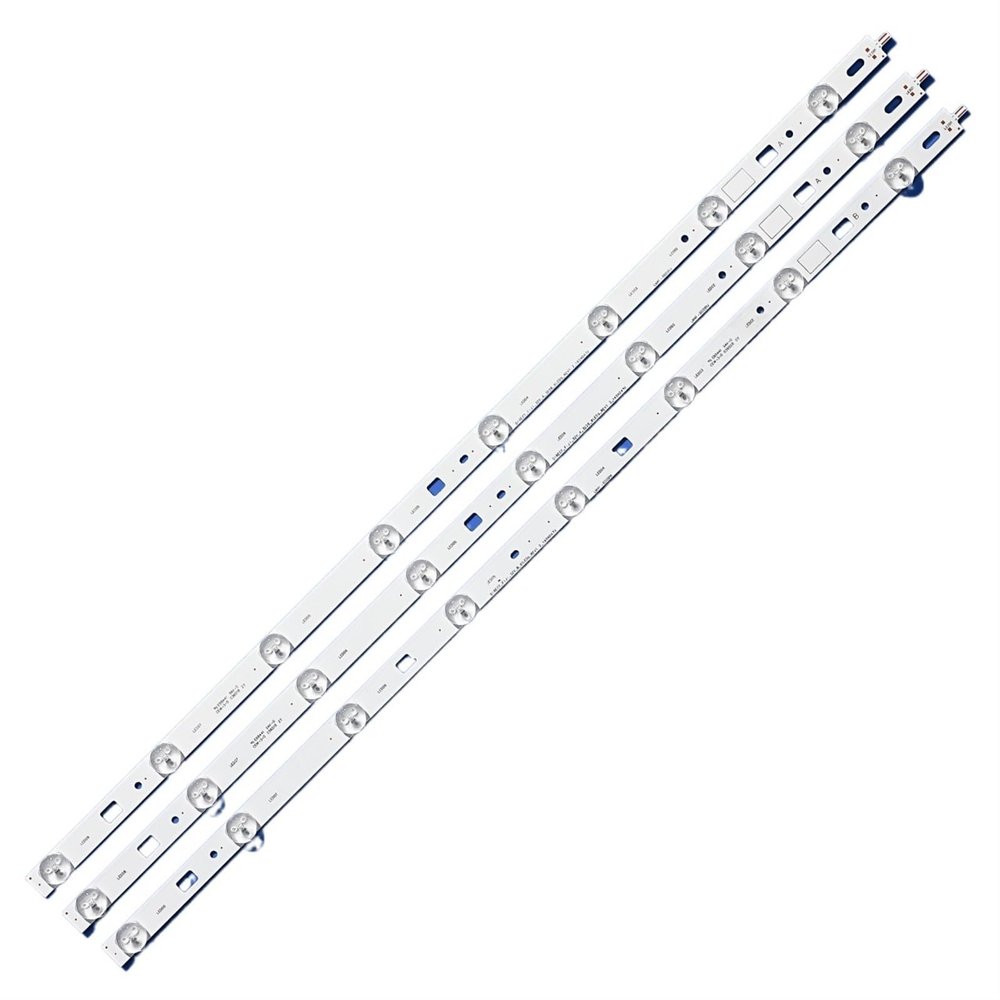 UFDIPLMY 1Set = 3Pcs LED Backlight Strip 8 Lamp Compatible with Sony 32" TV KDL-32RD303 KDL-32R303C KDL-32R303B 1-889-675-12 IS4S320DNO01 LM41-00091J