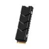 1 Pcs M.2 2280 Cooler Radiator Hollow Solid State Drive Cooler Aluminum Alloy with Thermal Conduction (Color : Black) view 4