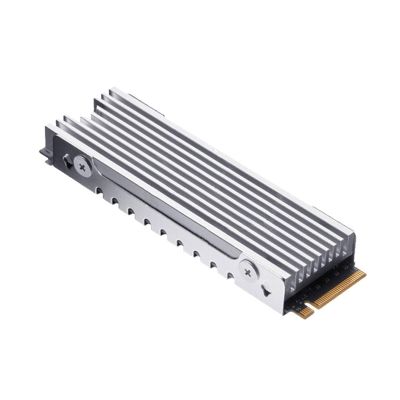 EKFVNIQQ M.2 2280 Radiator Heatsink Heatsink Aluminum Alloy with Thermal Pad (Color : Silver)