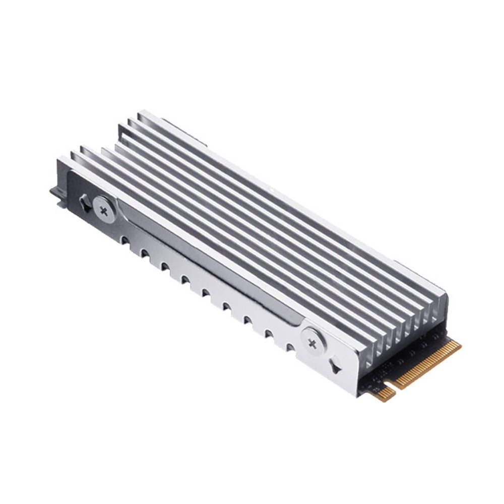 EKFVNIQQ M.2 2280 Radiator Heatsink Heatsink Aluminum Alloy with Thermal Pad (Color : Silver)