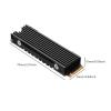 EKFVNIQQ M.2 2280 Radiator Heatsink Heatsink Aluminum Alloy with Thermal Pad (Color : Silver) view 2
