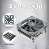 Thermalrlght AXP90 X36 Low Profile ITX CPU Cooler, 36mm Height, TL-9015 Slim PWM CPU Fan, Computer ITX Heatsink Cooler, for AMD:AM4 AM5/Intel LGA1150/1151/1200/1700 view 3