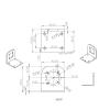 ULIHZNEW 36PG 36mm Planetary Gear Motor Support Bracket 1Pcs view 4