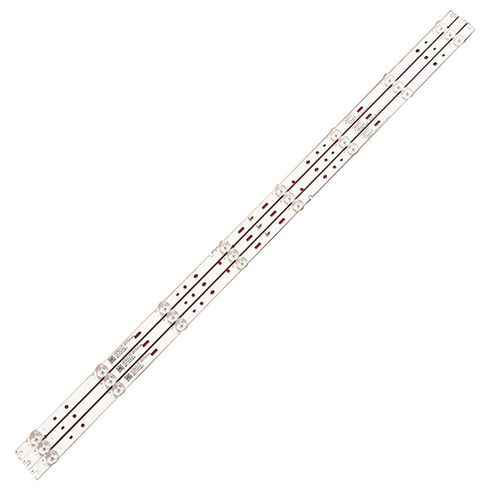 UFDIPLMY 2/6Sets LED Backlight Bar Light Strip HK43D08-ZC22AG-09 303HK430038 Compatible with SANYO 43inch 43CE2532A1 43CE210G1 (Color : 18PCS(6TV))
