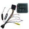 20 Pin Car Stereo Radio Player Iso Wiring Harness Connector with Rear View Camera Connect view 3