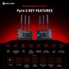 Hollyland Pyro S RX Wireless Video Receiver HDMI SDI 4K30/1080p60 1300ft Los Range 50ms Latency Up to 4 Receivers, Auto Dual-Band Hopping (ADH), Smart Channel Scan, Live Stream (Receiver Only) view 2
