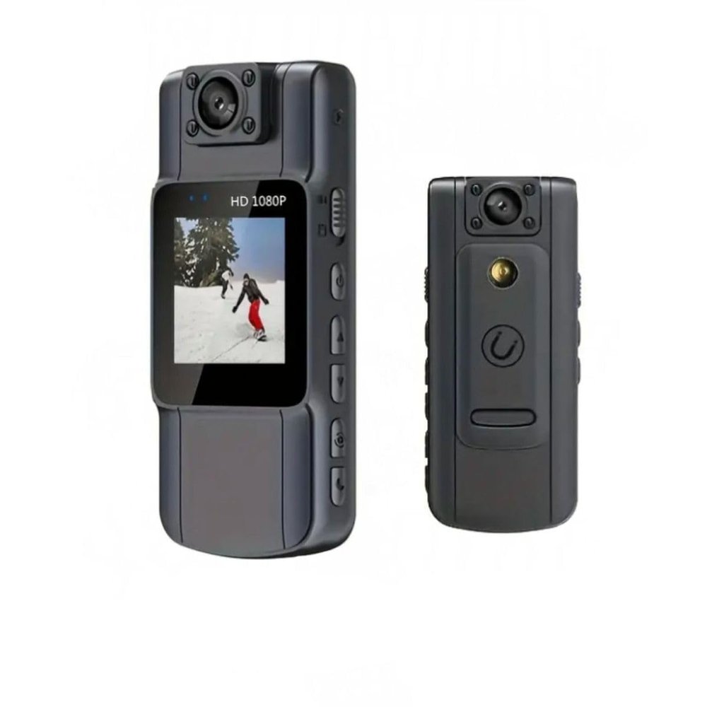 4K Action Camera with WiFi, Portable Sports Camcorder with IR Night Vision for Cycling Recording (1080P)