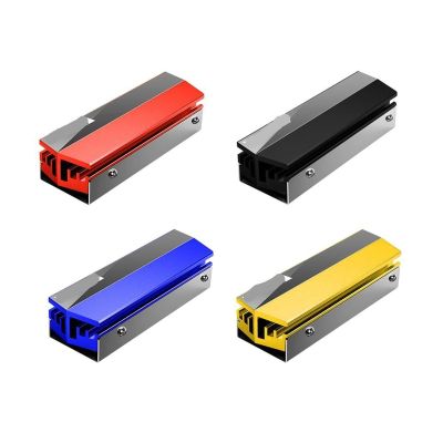 1 Pcs M.2 Heat Sink Aluminum 2280 M2 Heat Sink SSD Cooler for Desktop Computer Computer Accessories (Color : Gray)