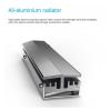 1 Pcs M.2 Heat Sink Aluminum 2280 M2 Heat Sink SSD Cooler for Desktop Computer Computer Accessories (Color : Gray) view 3