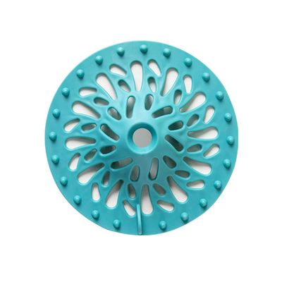 Hair Catcher Shower Drain Bathtub Sink Covers for Bathroom Kitchen Hair Stopper Silicone Drain Protector Shower Floor Drain Cover Round Hair Catcher