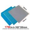 17W/MK Thermal Pad 100X100mm CPU GPU Radiator Heat Dissipation Conductive Thermal Pad(Color:100X100X2.25mm) view 3