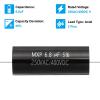 PATIKIL 6.8uF 250AC/400DC V Frequency Divider Capacitor, 2 Pcs Axial Audio Speaker Crossover Step-Less Film Capacitor MKP Capacitor for Audio Equipment Appliances, Yellow view 3