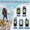Generturbo Backpack Tether for Garmin Handheld GPS Mount Accessories, Compatible with Garmin eTrex, Rino, Oregon, Alpha and GPSMAP, Hiking or Hunting, Quick Access, Accessible and Secure view 2